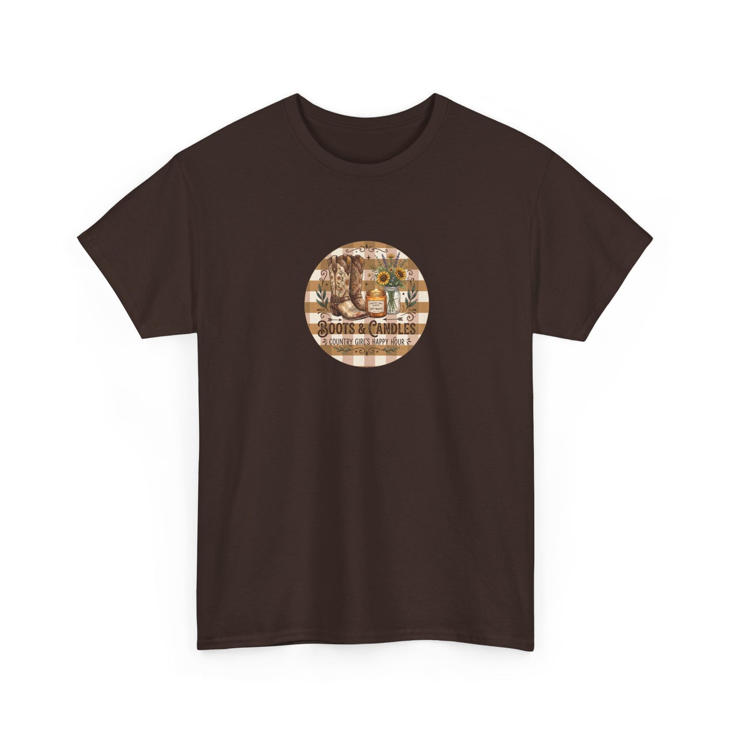 Boots and Candles Country Girl’s Happy Hour T-Shirt