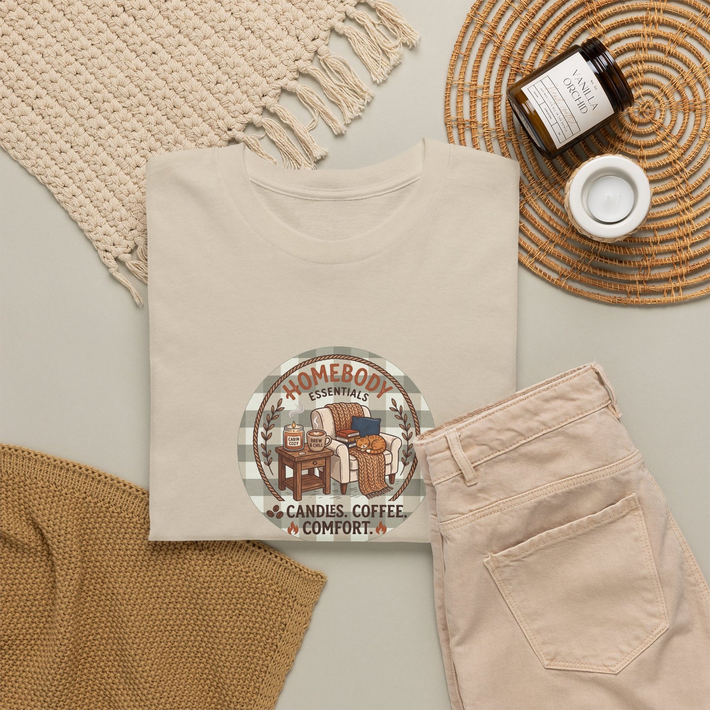 Homebody Coffee Lover Graphic Tee