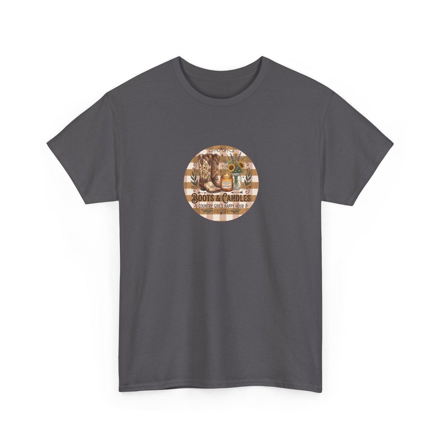 Boots and Candles Country Girl’s Happy Hour T-Shirt
