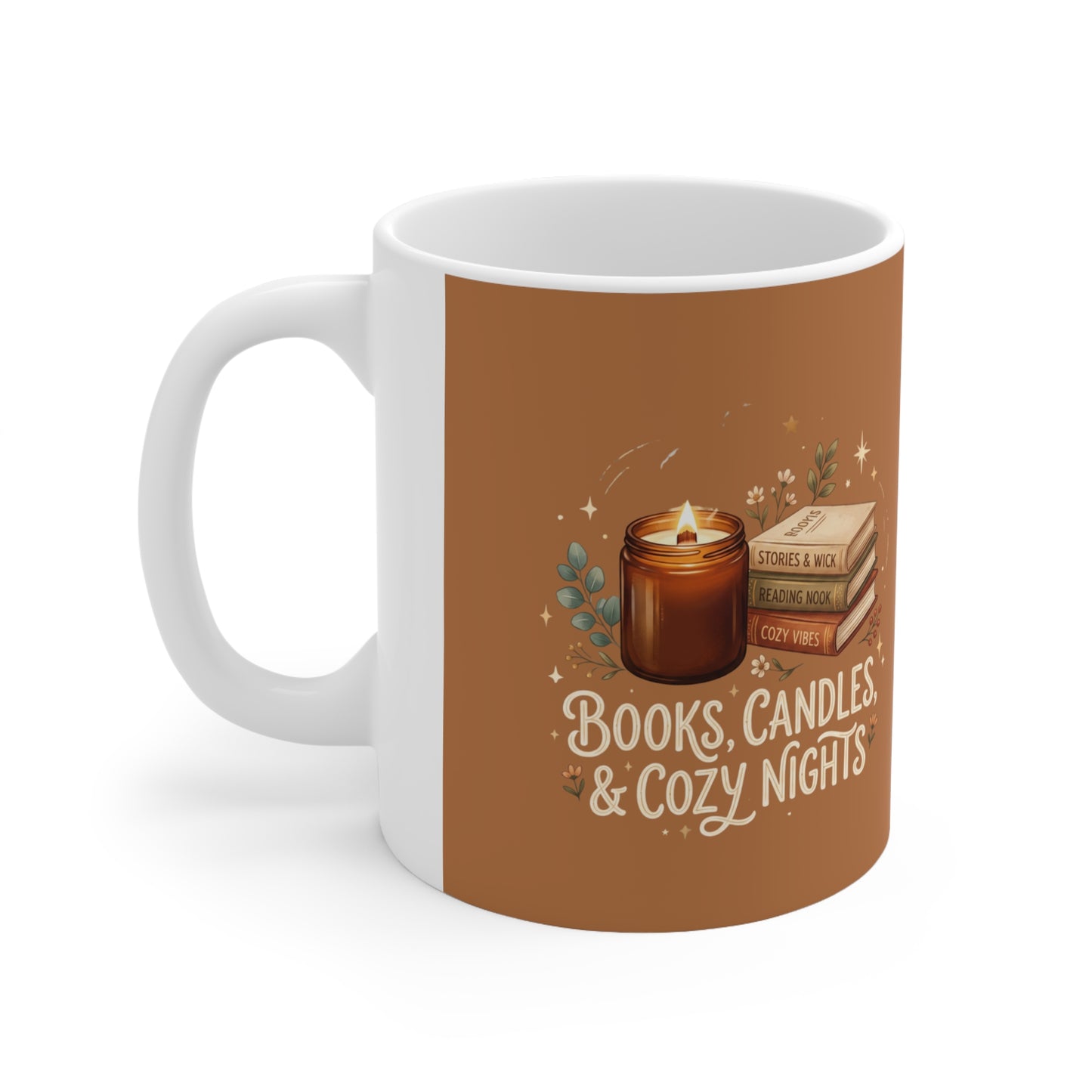 Books, Candles & Cozy Nights Coffee Mug