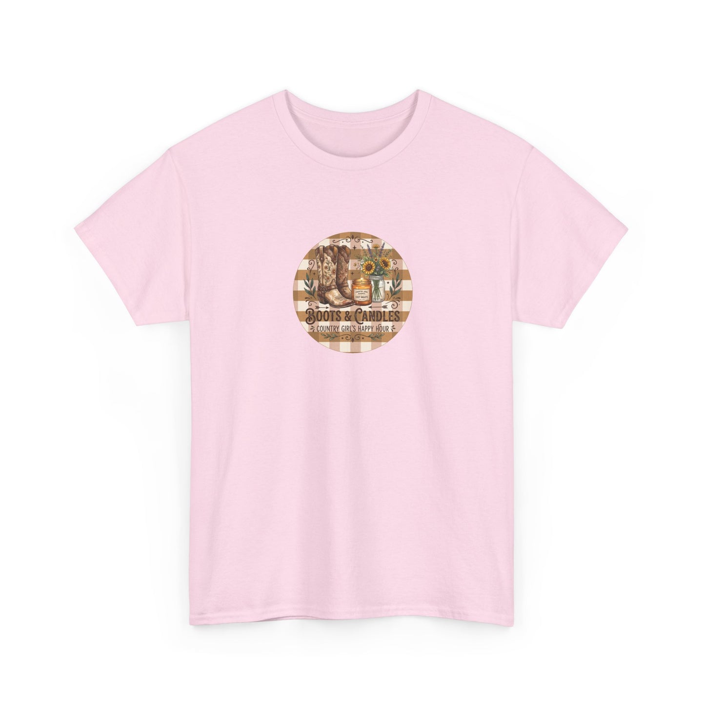 Boots and Candles Country Girl’s Happy Hour T-Shirt