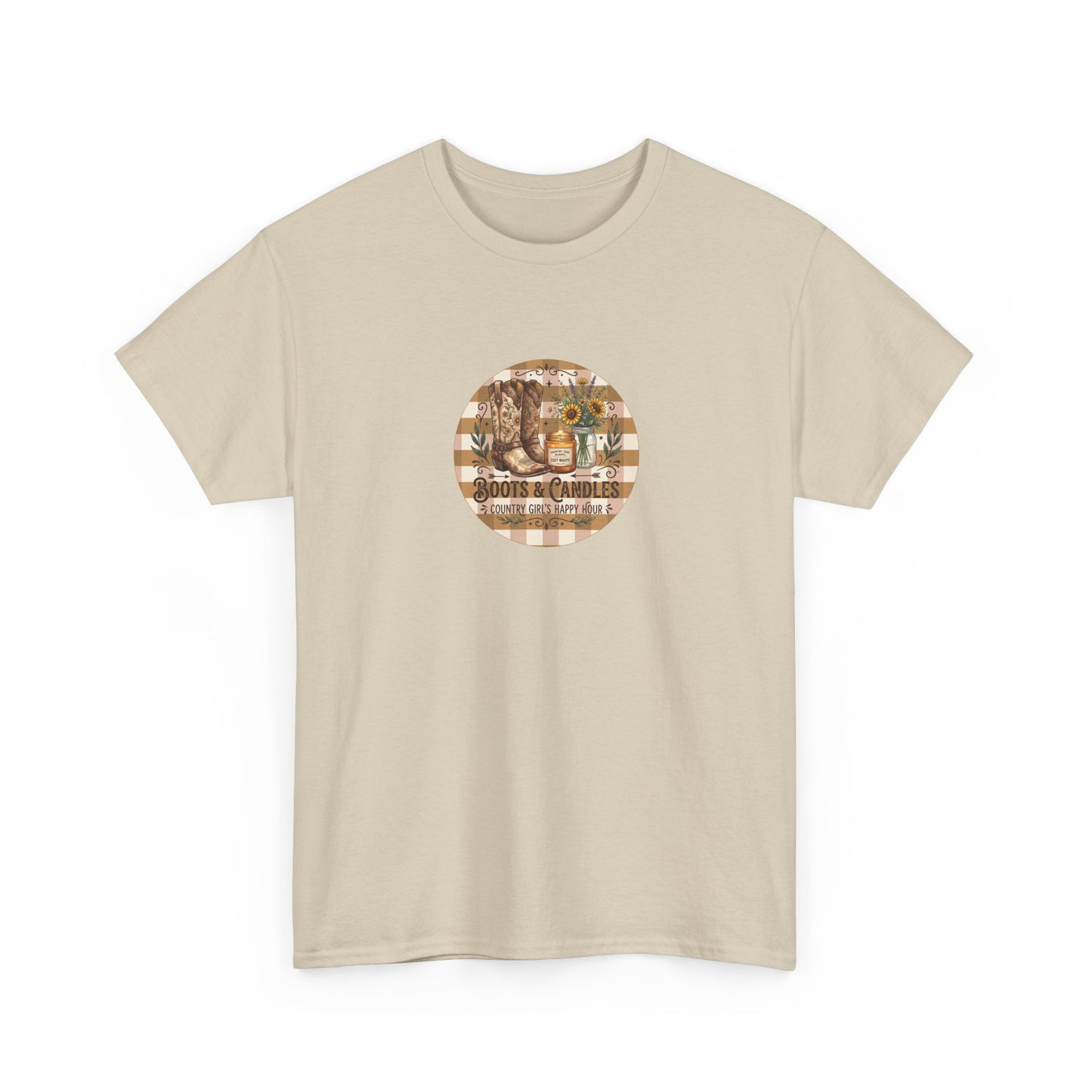 Boots and Candles Country Girl’s Happy Hour T-Shirt