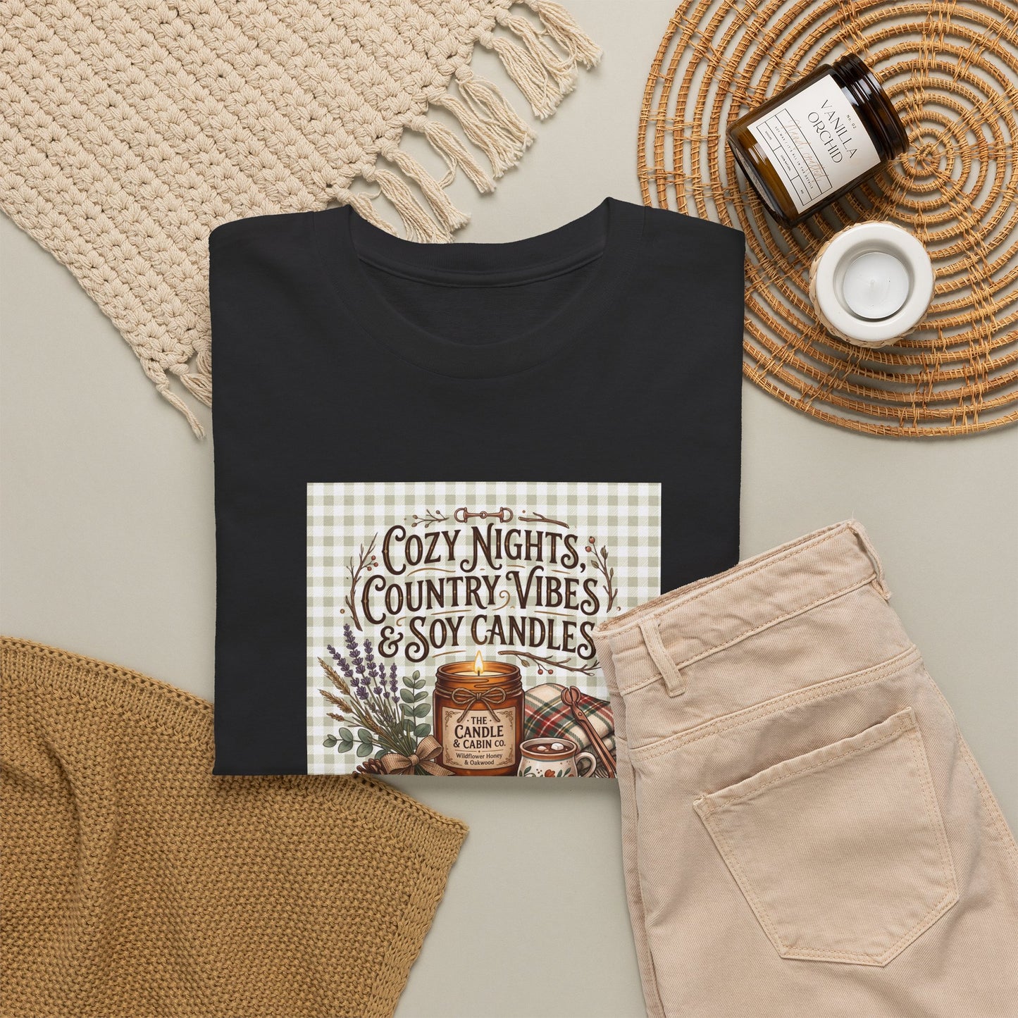Cozy Nights Country Vibes T-Shirt