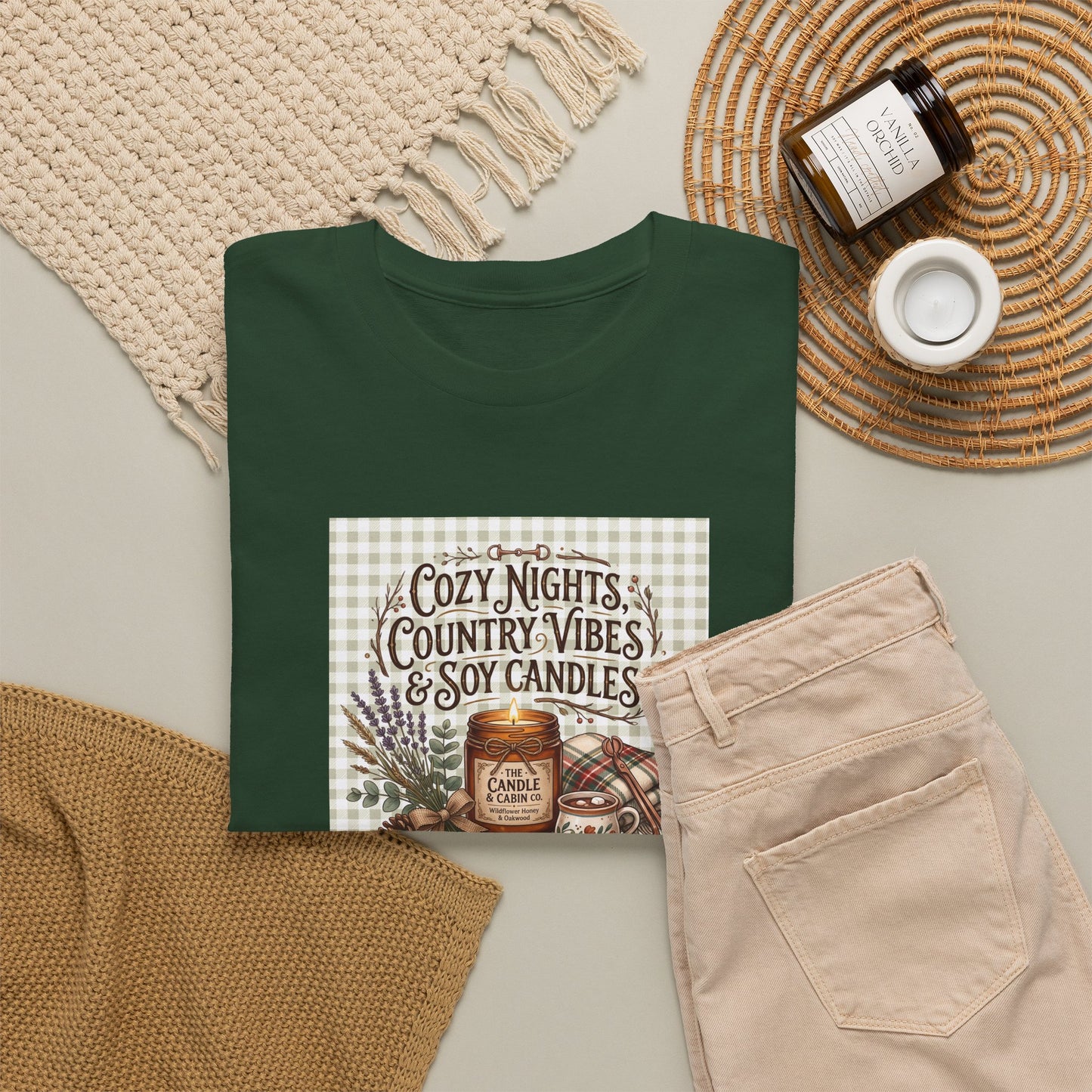 Cozy Nights Country Vibes T-Shirt