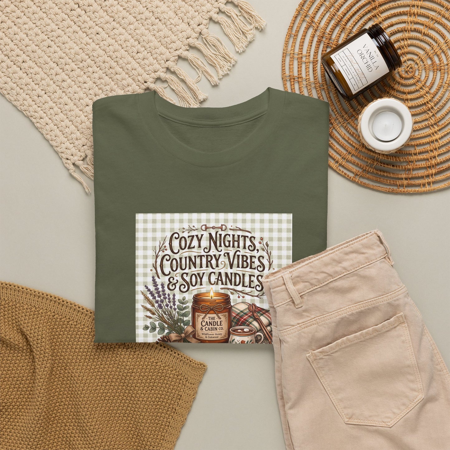 Cozy Nights Country Vibes T-Shirt