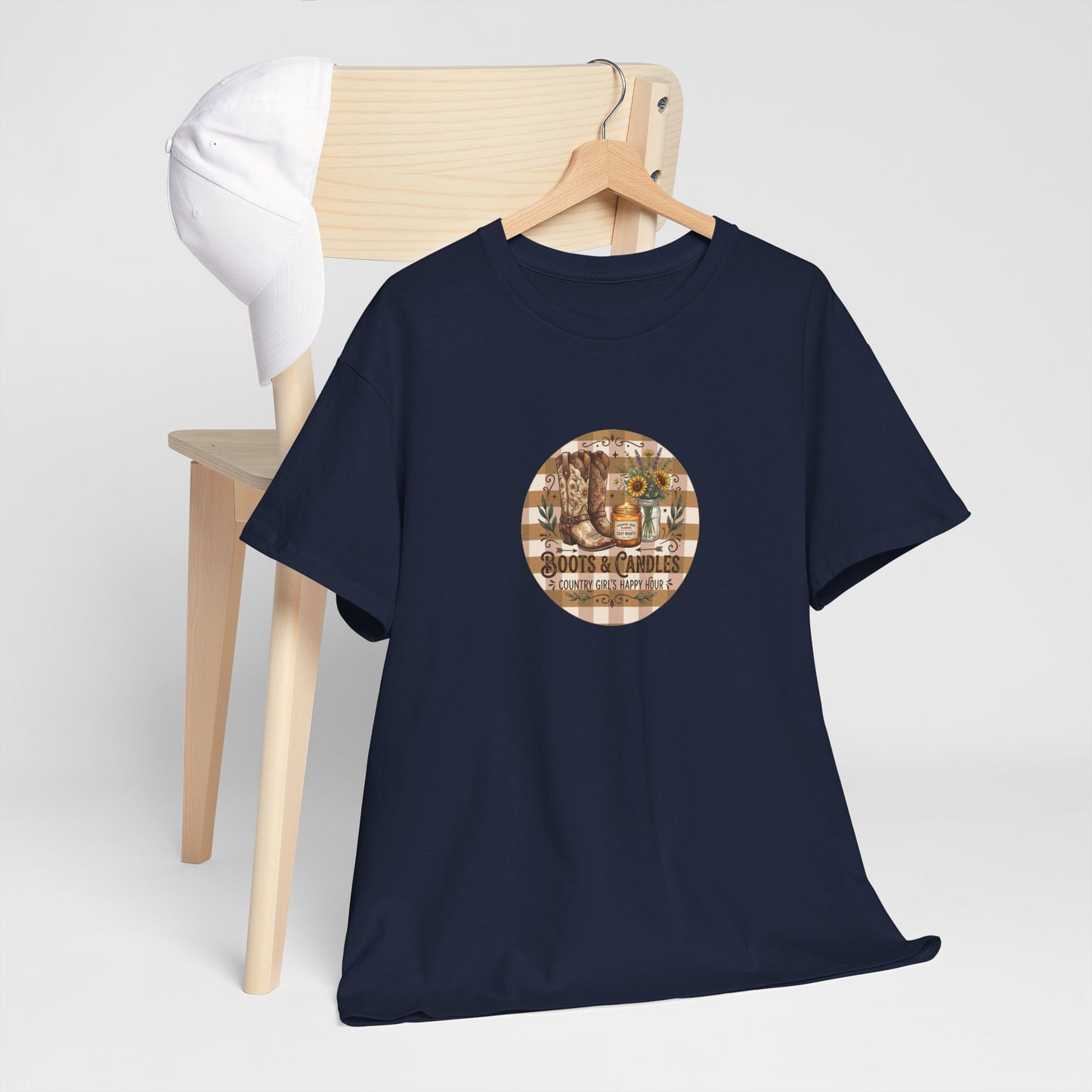 Boots and Candles Country Girl’s Happy Hour T-Shirt