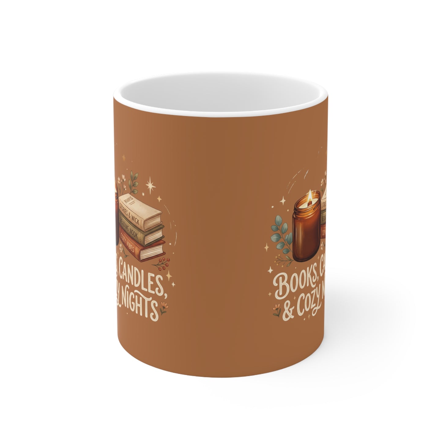 Books, Candles & Cozy Nights Coffee Mug