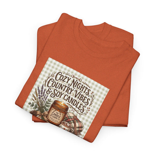 Cozy Nights Country Vibes T-Shirt