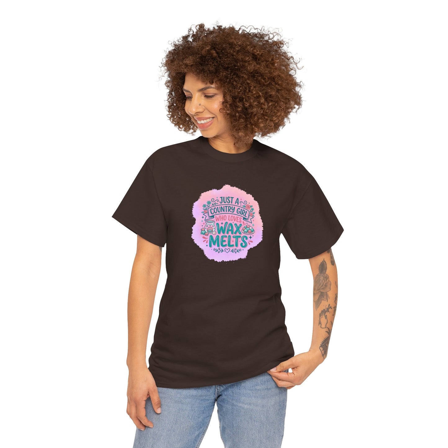 Just a Country Girl Who Loves Wax Melts Graphic T-Shirt