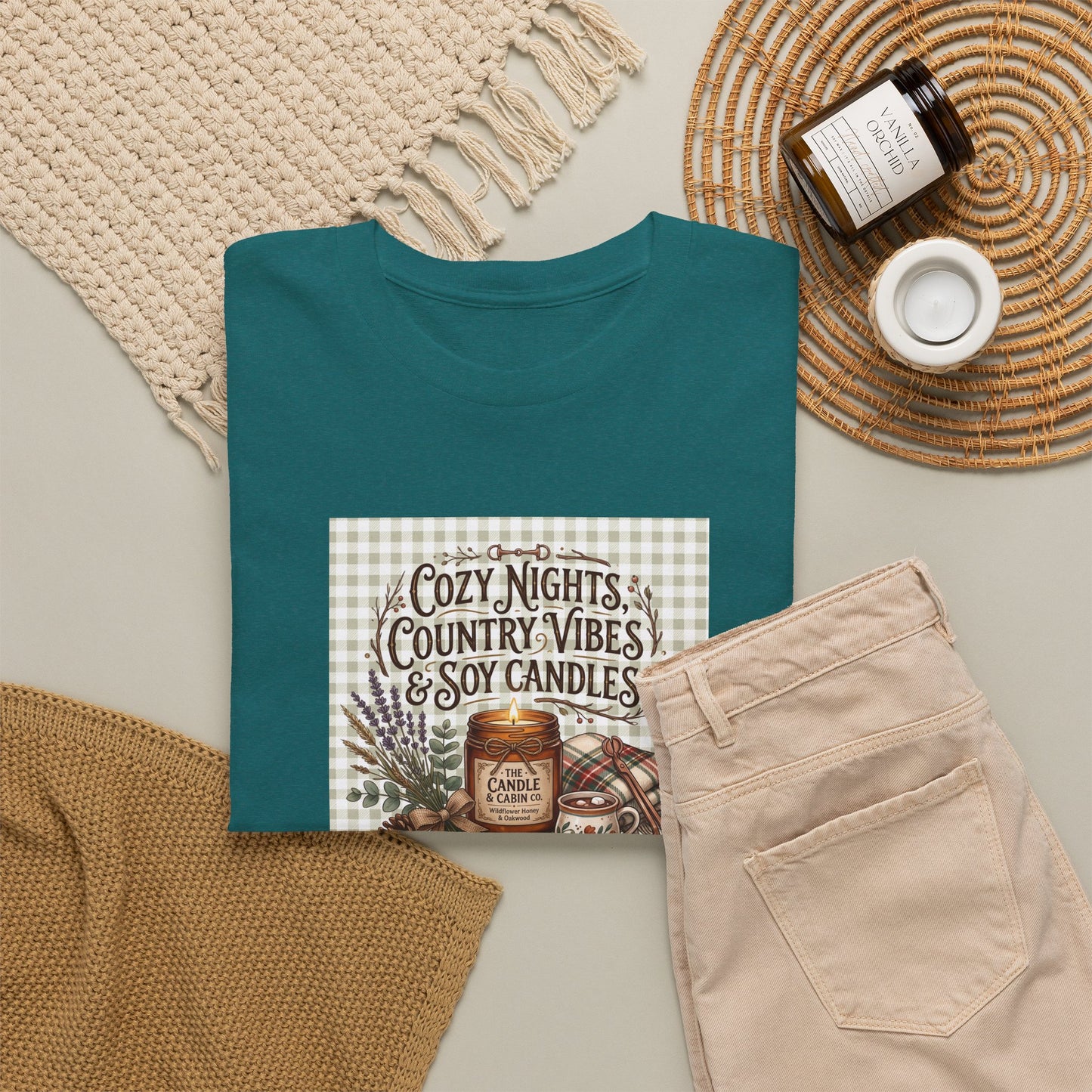 Cozy Nights Country Vibes T-Shirt