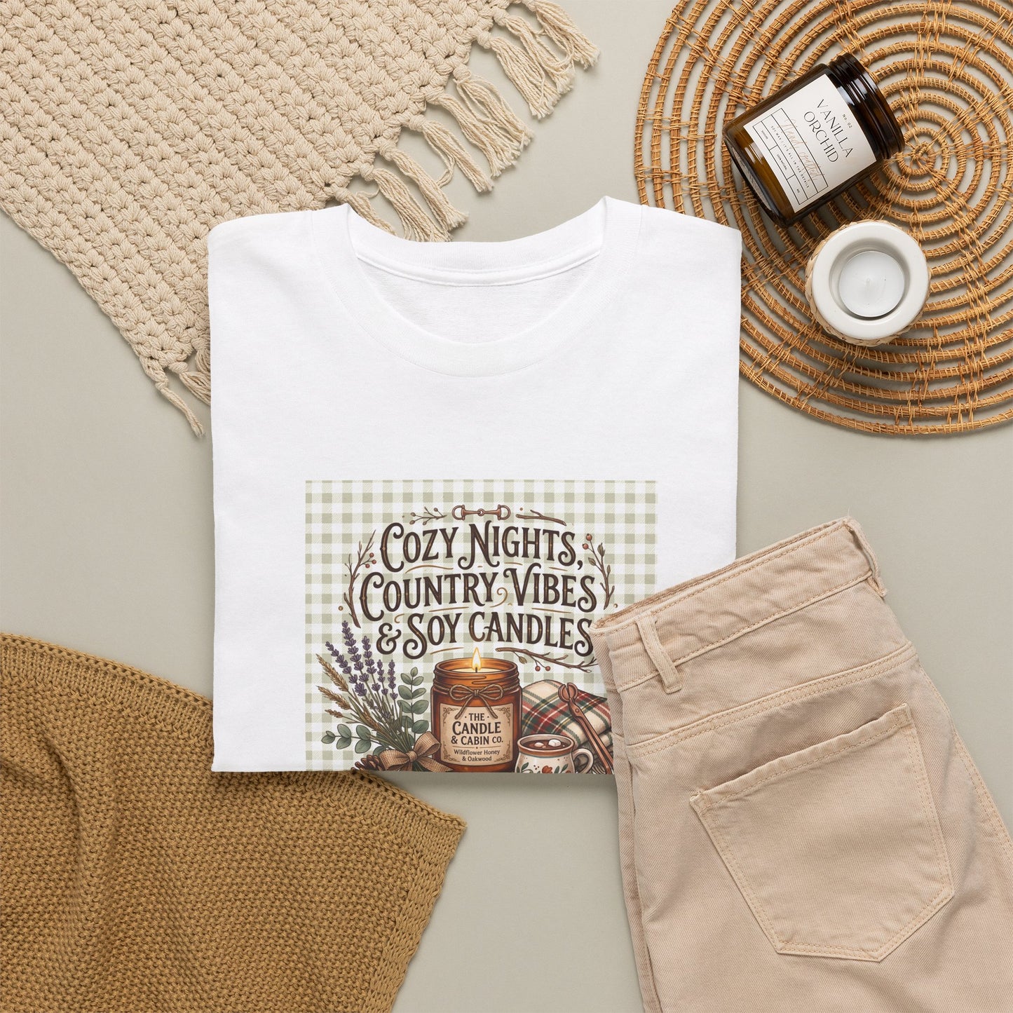Cozy Nights Country Vibes T-Shirt