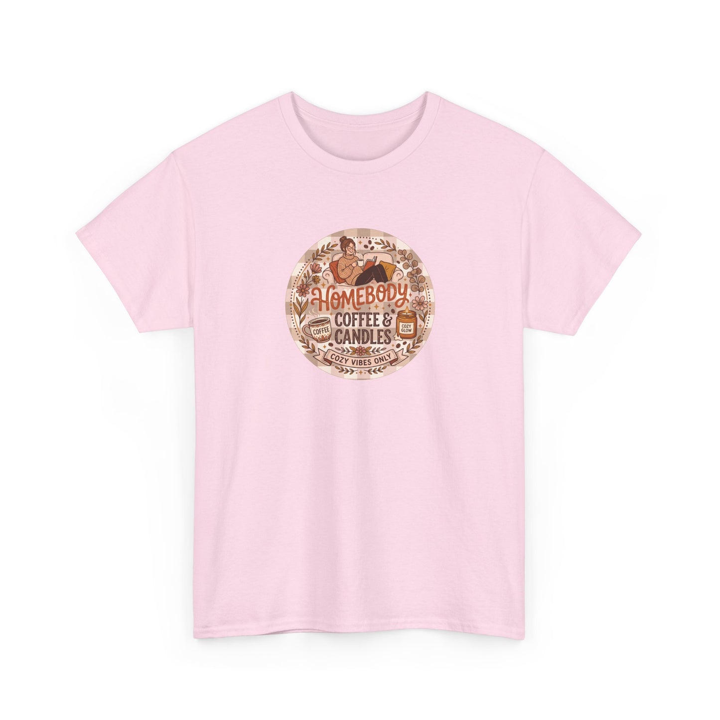 Homebody Coffee & Candles Graphic T-Shirt