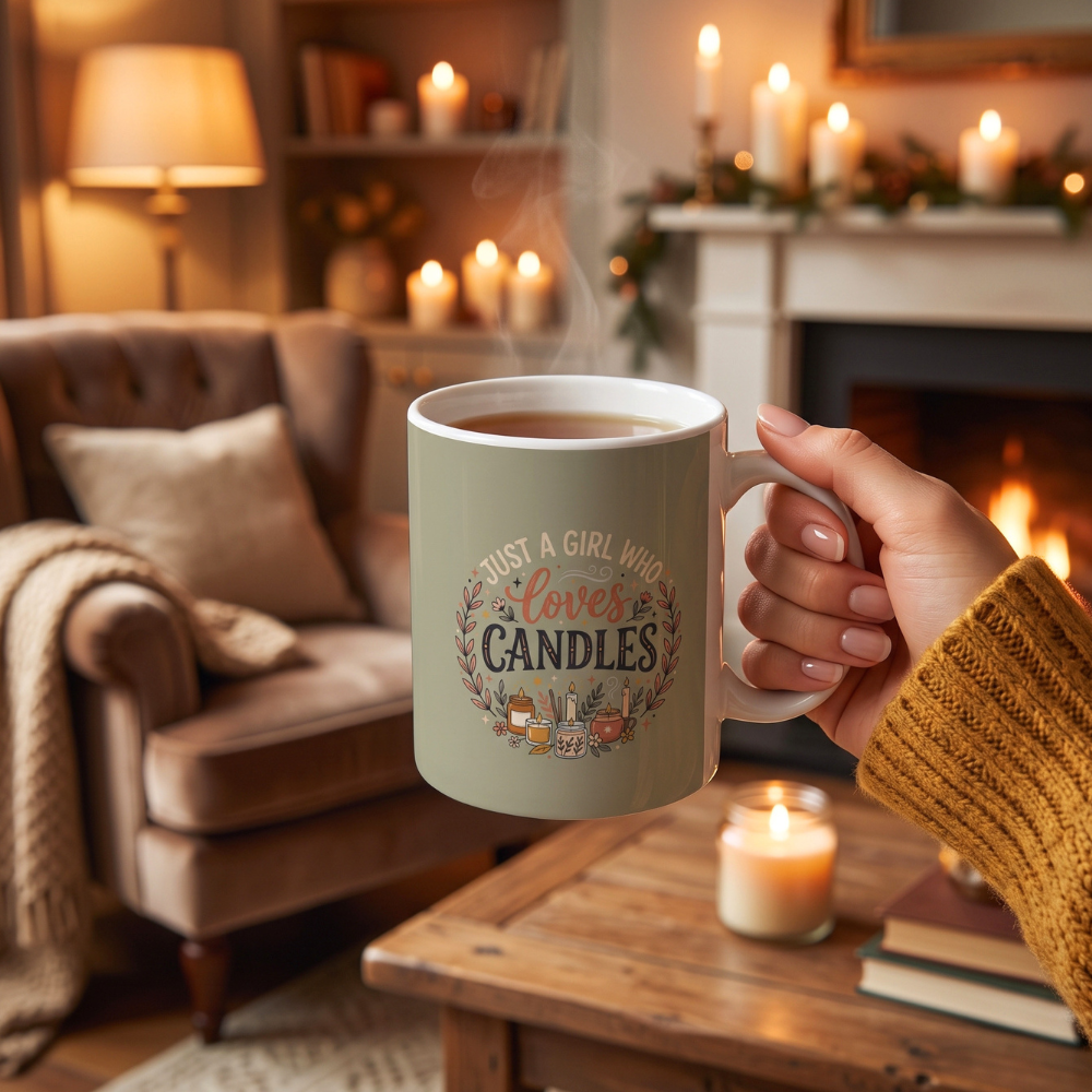 Just a Girl Who Loves Candles Coffee Mug