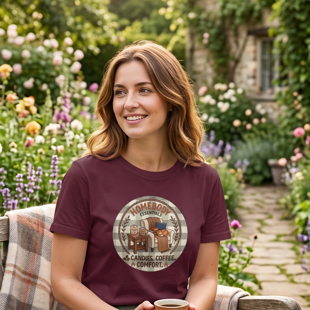 Homebody Coffee Lover Graphic Tee