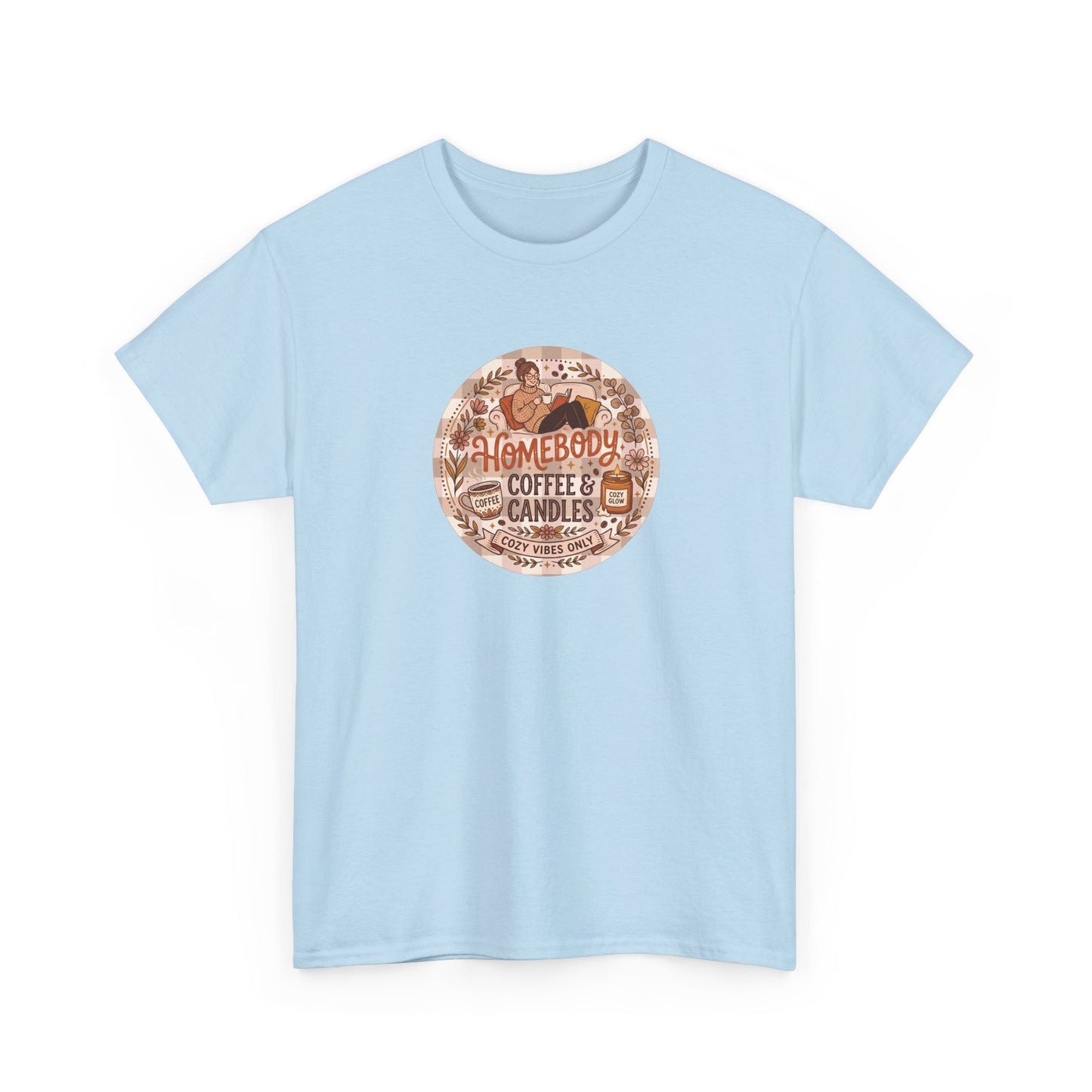 Homebody Coffee & Candles Graphic T-Shirt