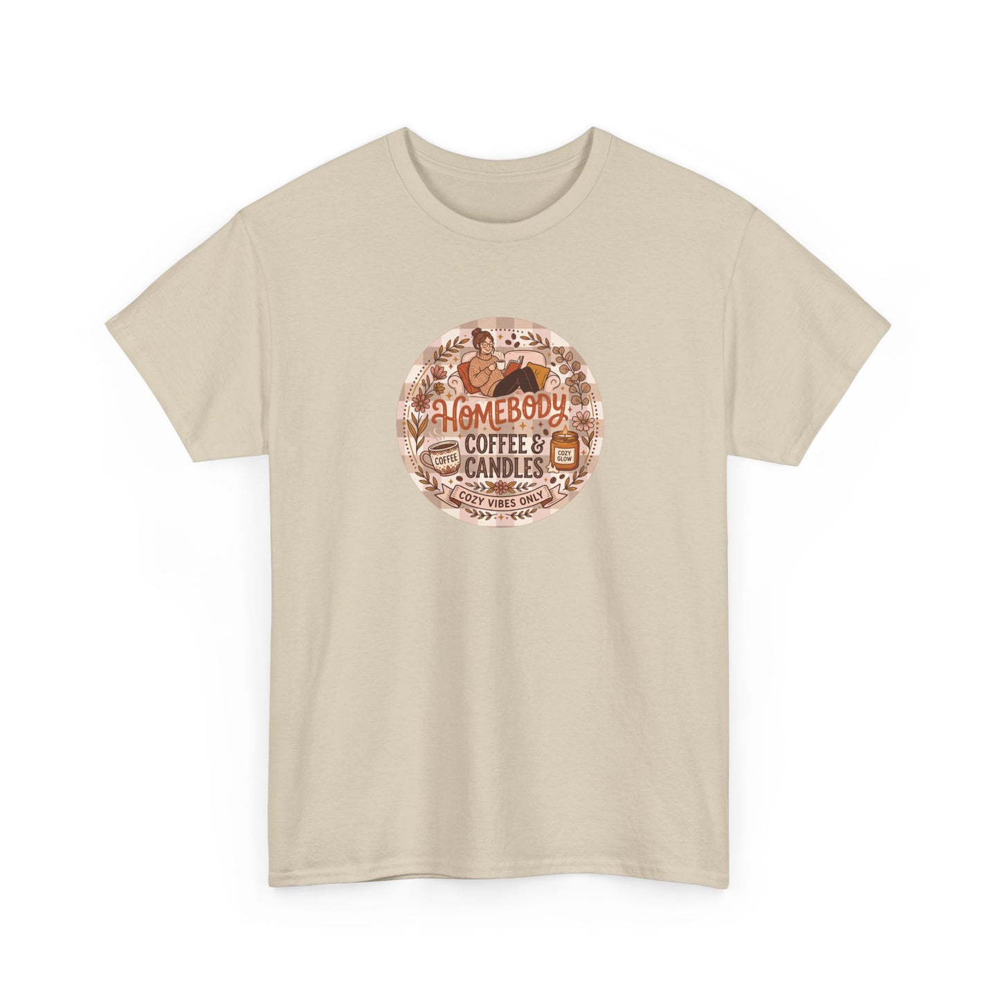 Homebody Coffee & Candles Graphic T-Shirt