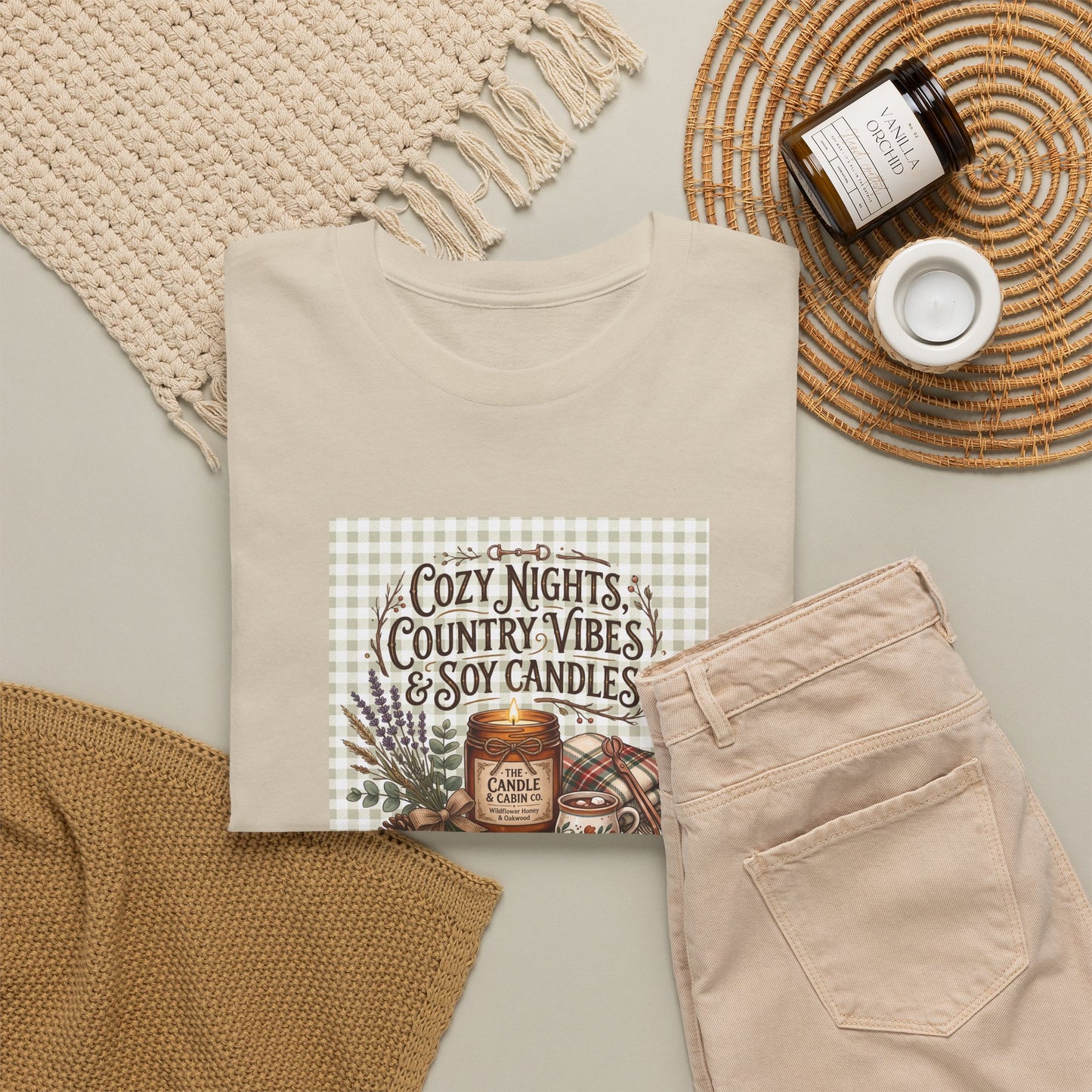 Cozy Nights Country Vibes T-Shirt