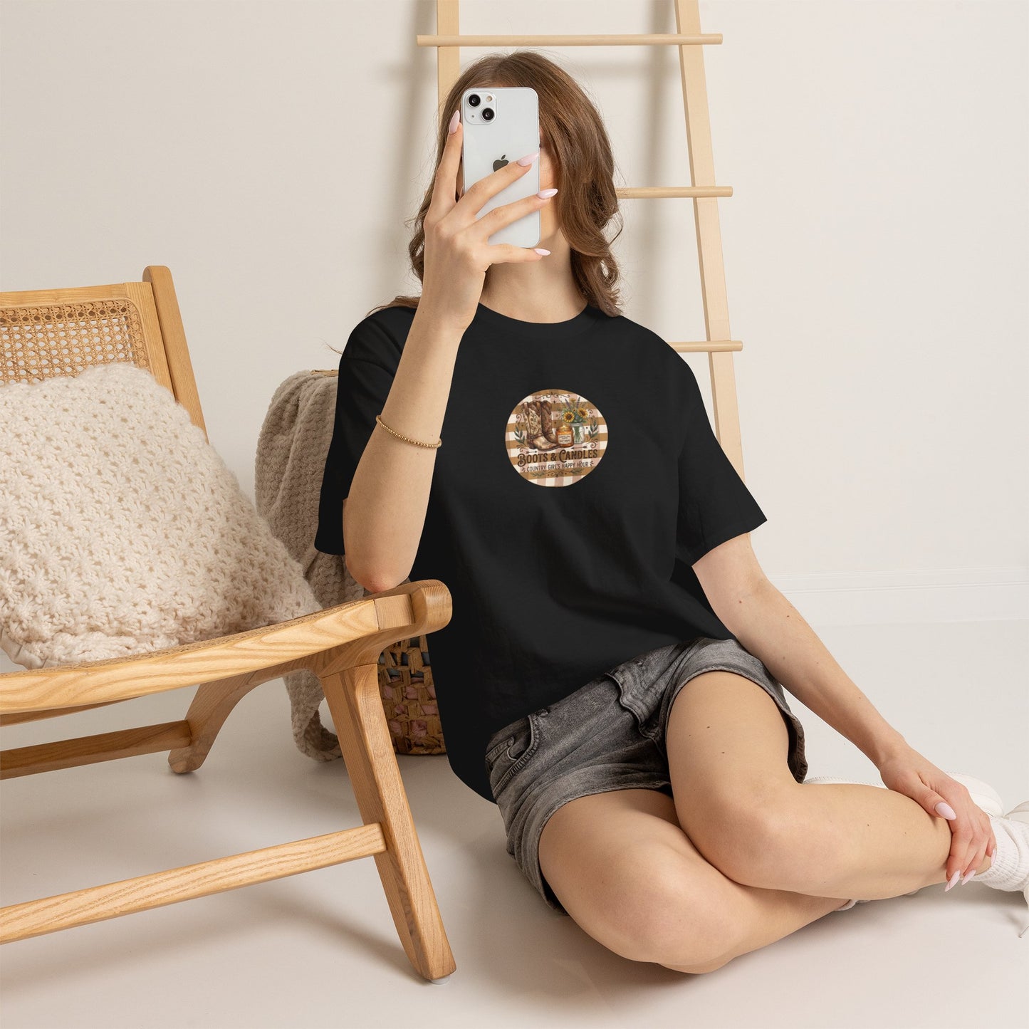 Boots and Candles Country Girl’s Happy Hour T-Shirt
