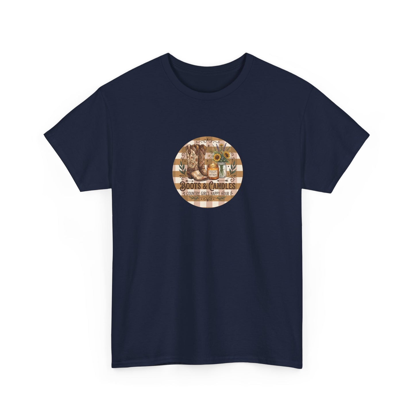 Boots and Candles Country Girl’s Happy Hour T-Shirt