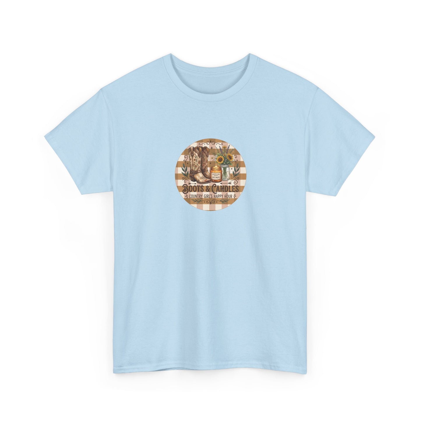 Boots and Candles Country Girl’s Happy Hour T-Shirt