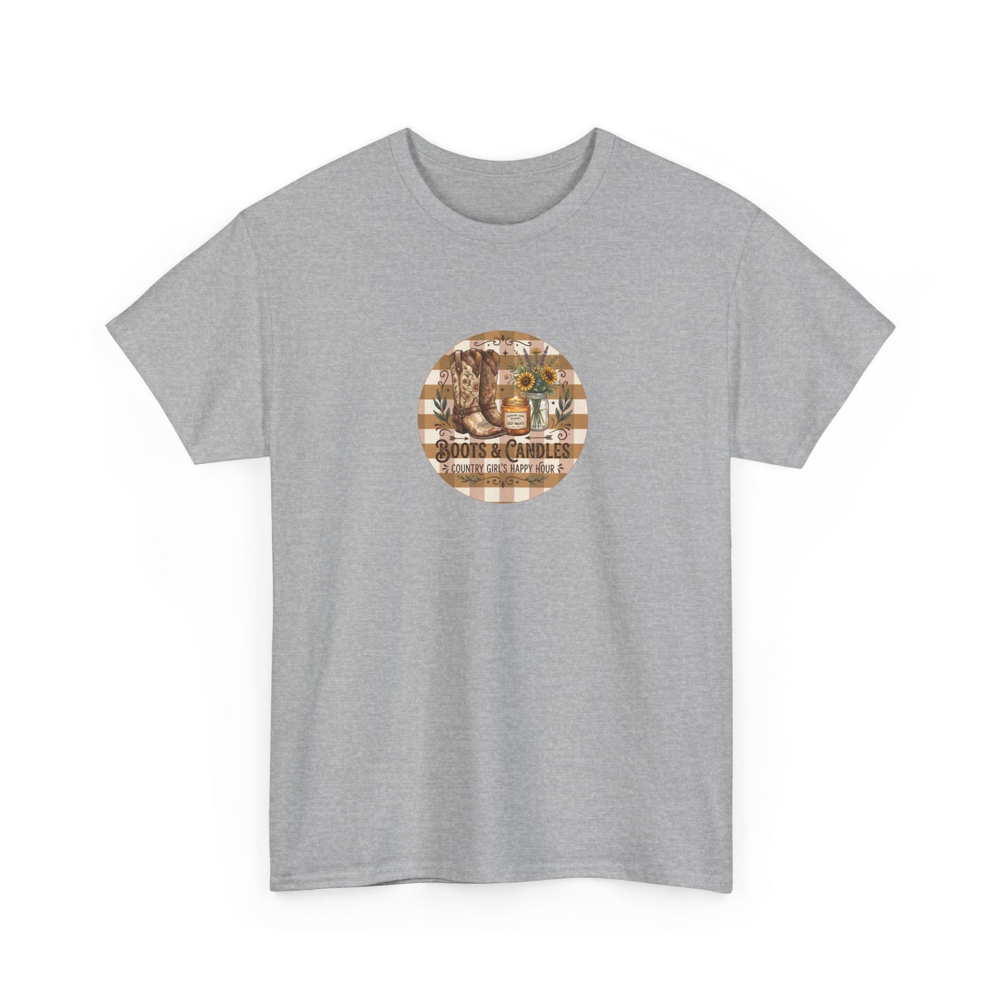 Boots and Candles Country Girl’s Happy Hour T-Shirt