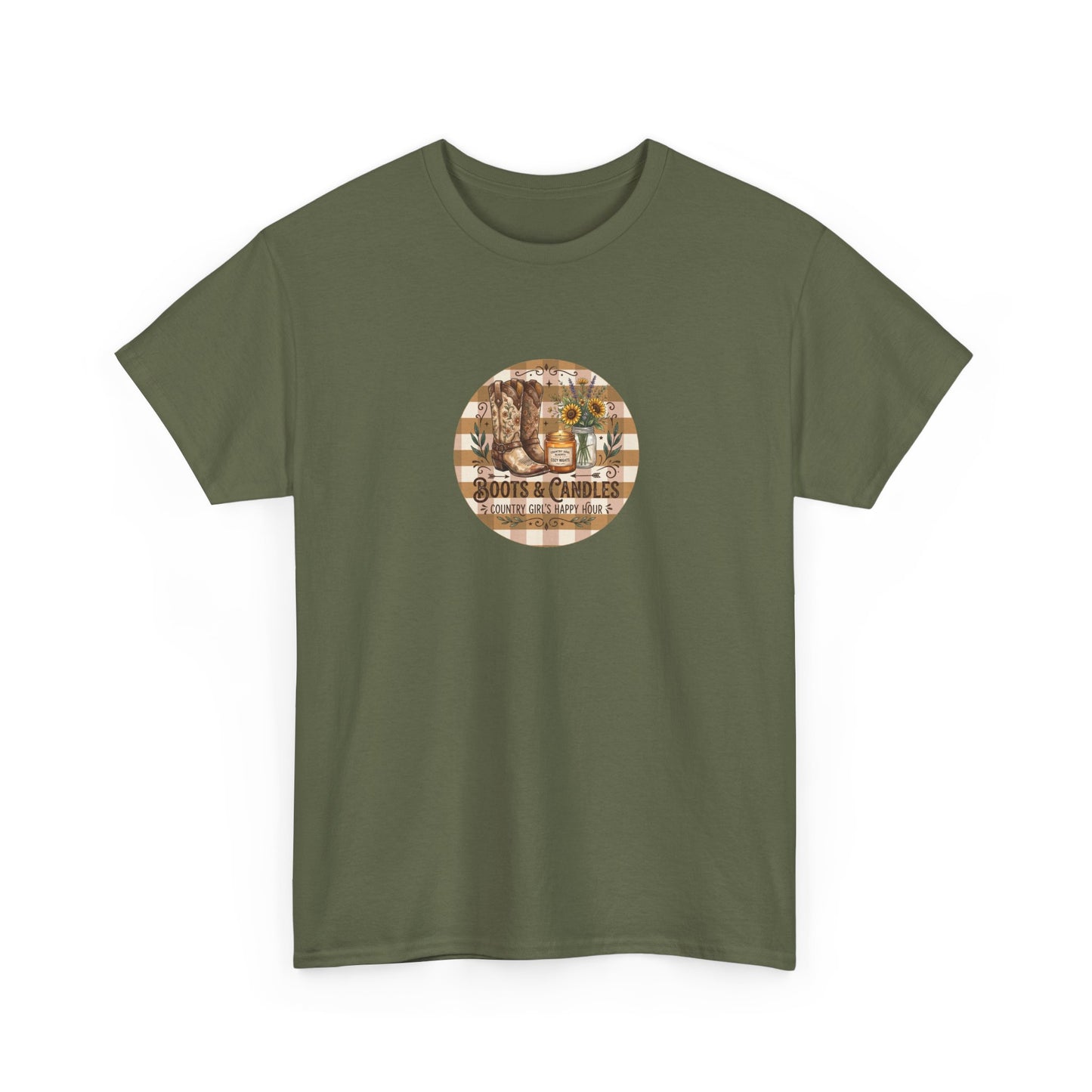 Boots and Candles Country Girl’s Happy Hour T-Shirt