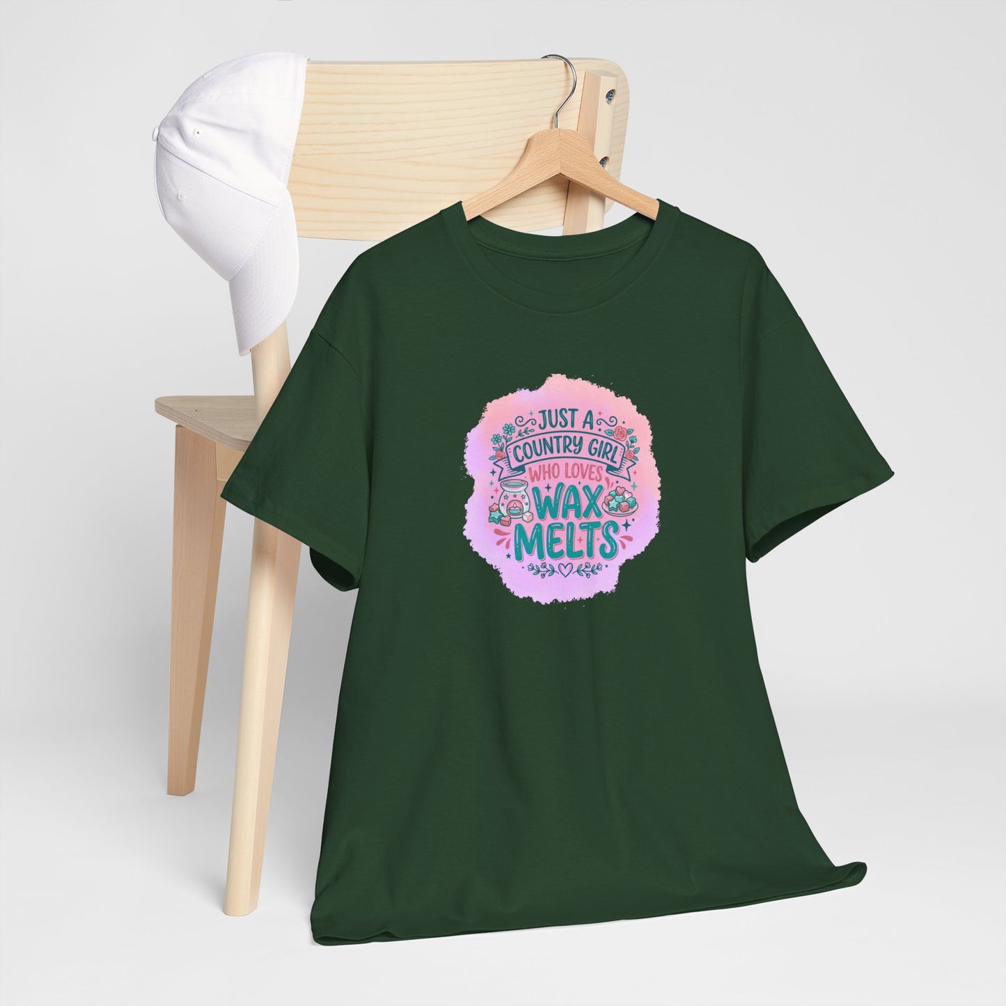 Just a Country Girl Who Loves Wax Melts Graphic T-Shirt