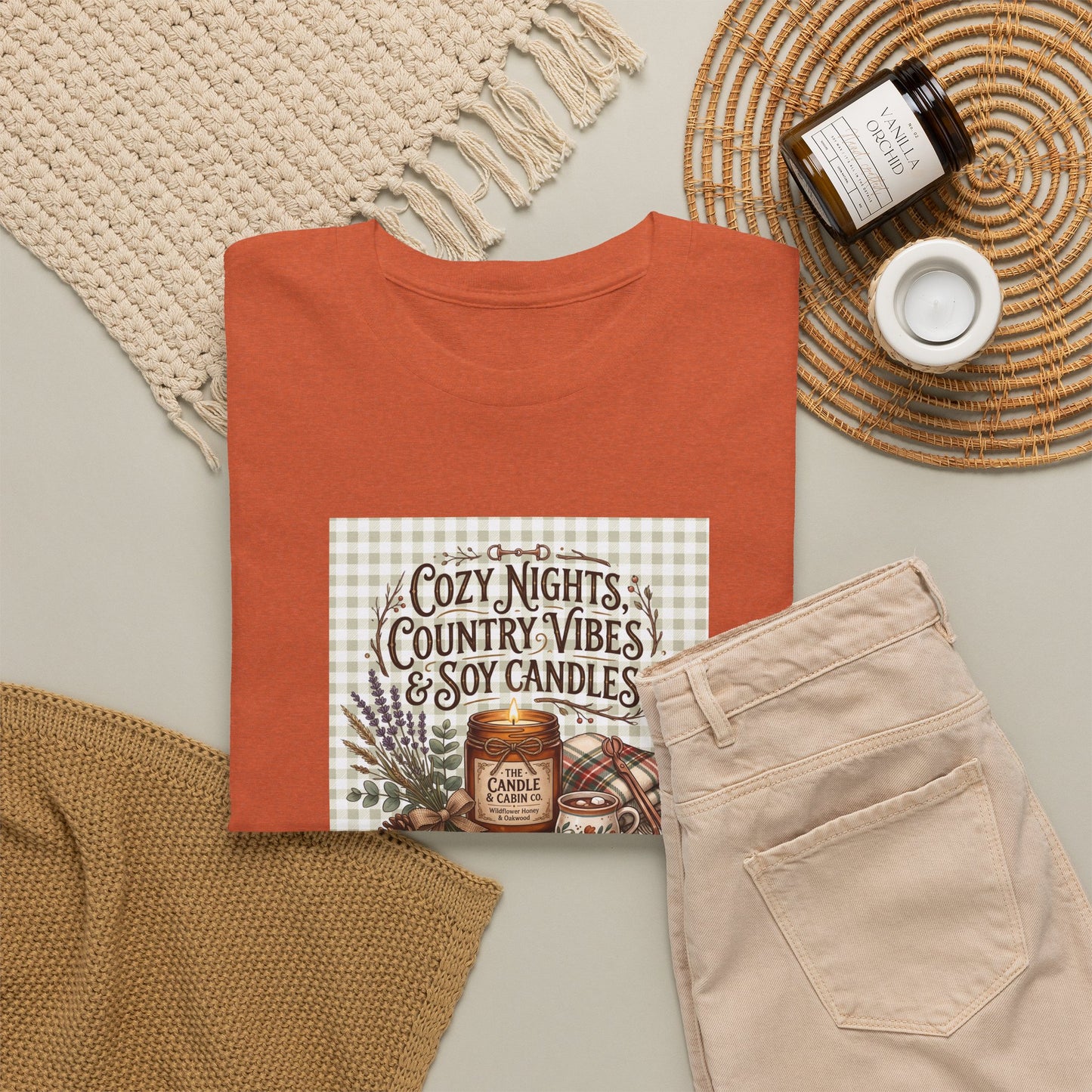 Cozy Nights Country Vibes T-Shirt