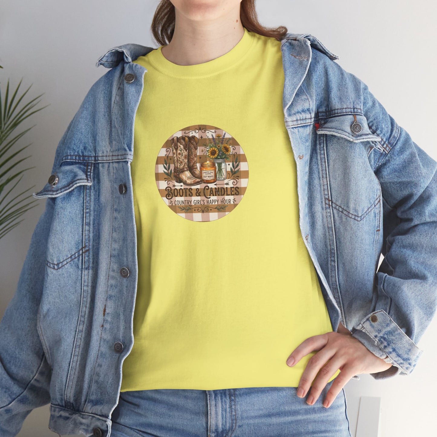 Boots and Candles Country Girl’s Happy Hour T-Shirt