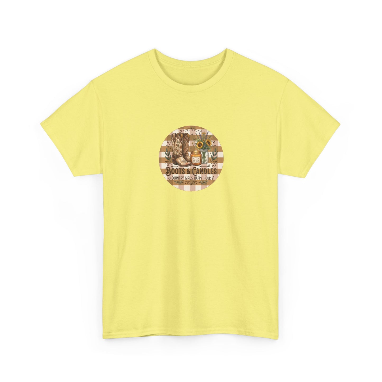 Boots and Candles Country Girl’s Happy Hour T-Shirt