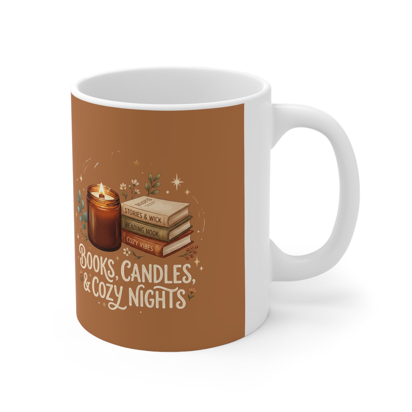 Books, Candles & Cozy Nights Coffee Mug
