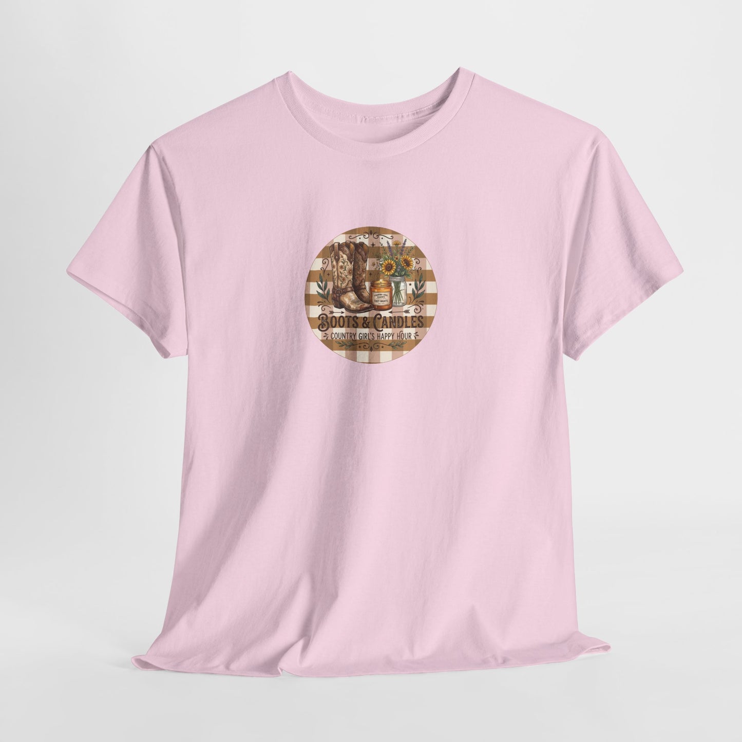 Boots and Candles Country Girl’s Happy Hour T-Shirt
