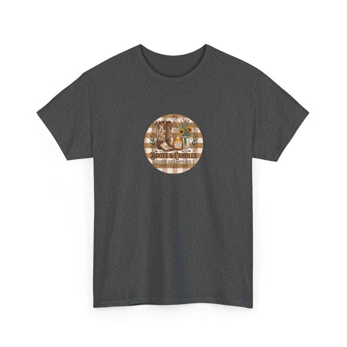 Boots and Candles Country Girl’s Happy Hour T-Shirt