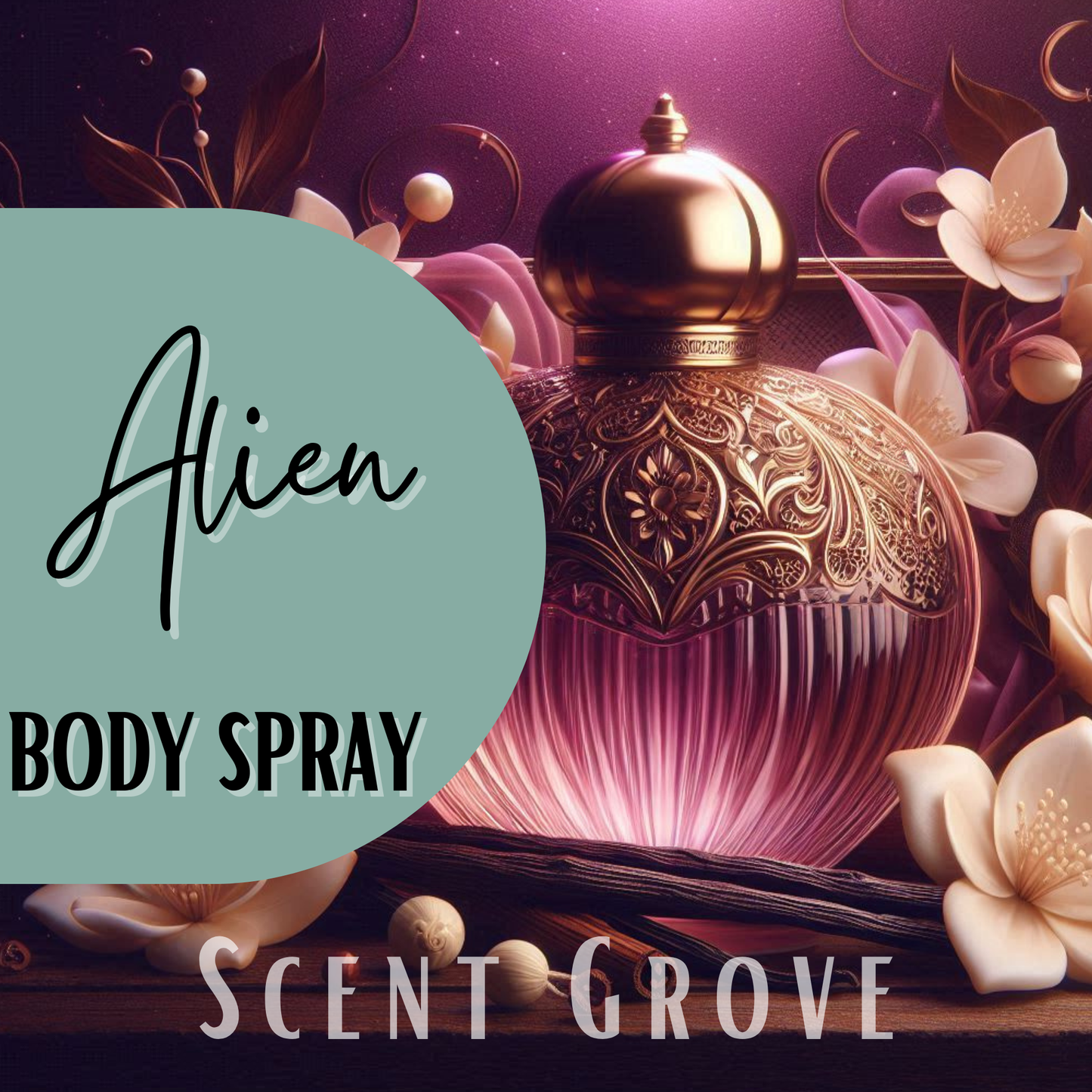 Alien scented body mist spray 100ml