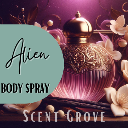 Alien scented body mist spray 100ml