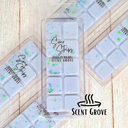 Sour Strips scented soy wax melt