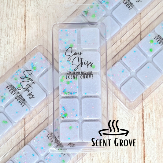 Sour Strips scented soy wax melt