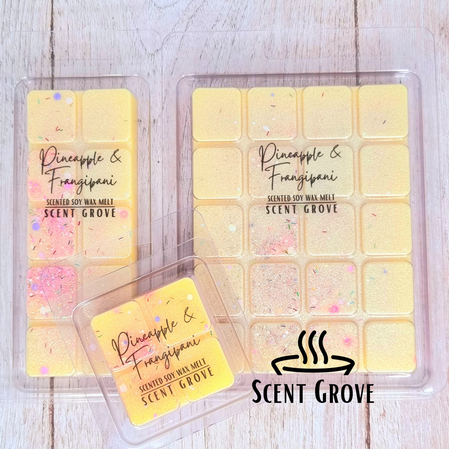 Pineapple & Frangipani soy wax melt