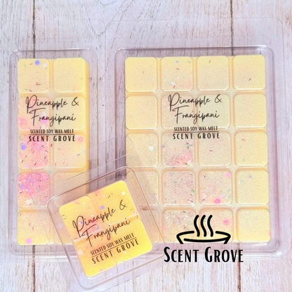 Pineapple & Frangipani soy wax melt