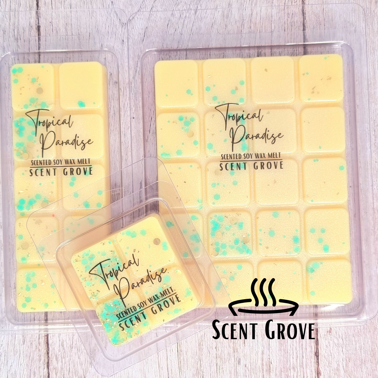 Tropical Paradise scented soy wax melt