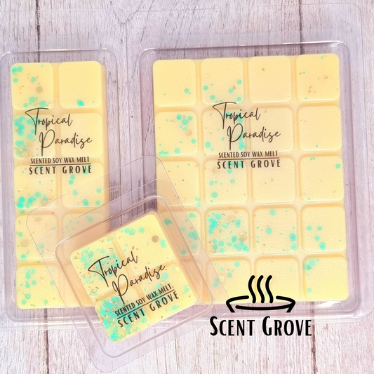Tropical Paradise scented soy wax melt