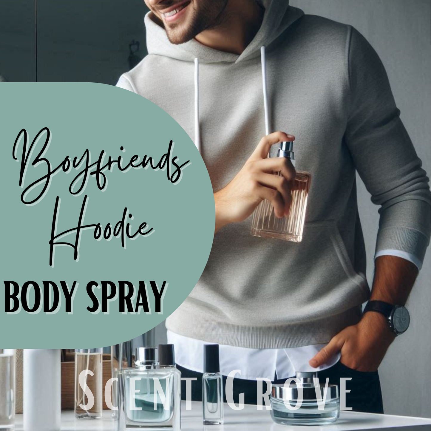 Boyfriends Hoodie scented body mist spray 100ml