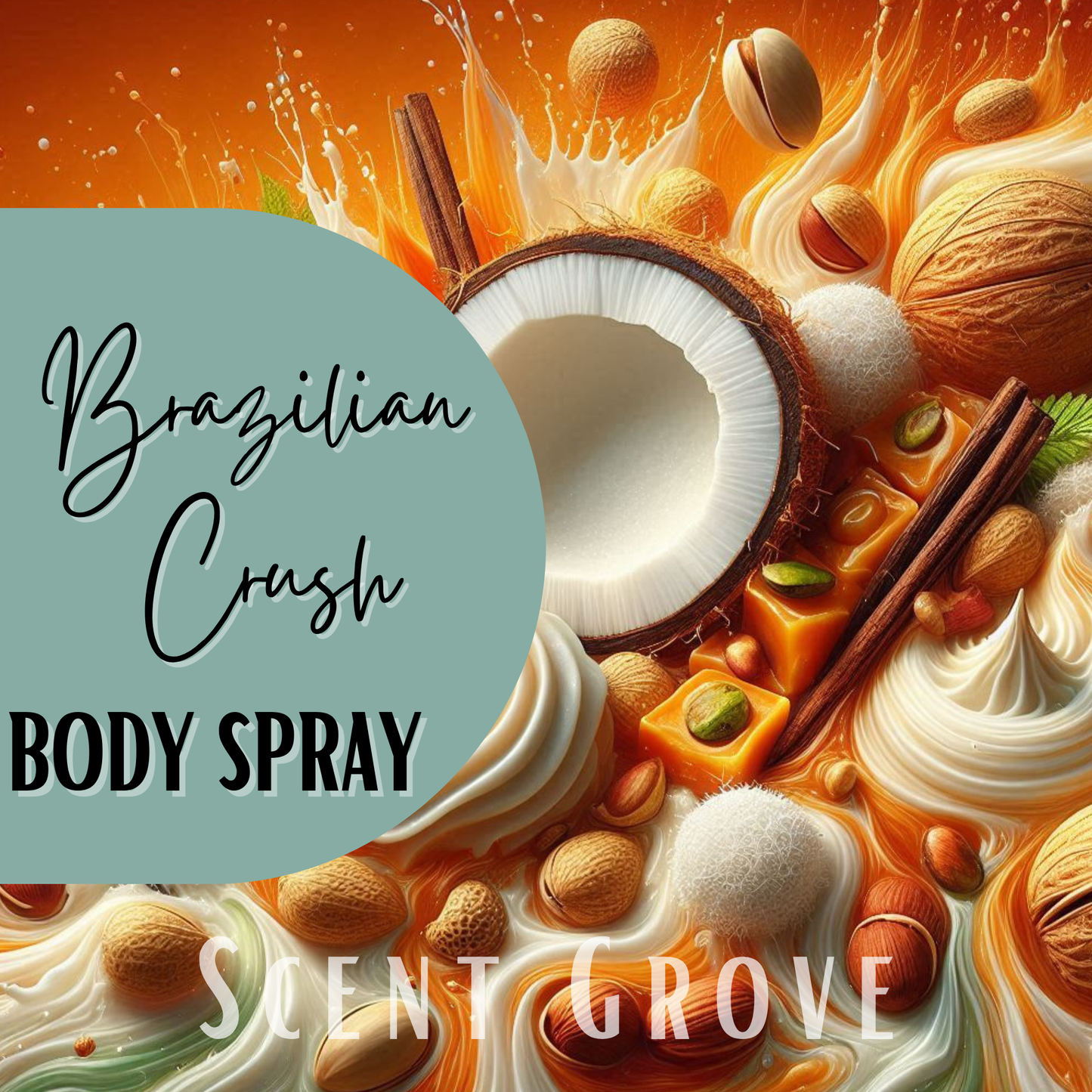 Brazilian Crush scented body mist spray 100ml