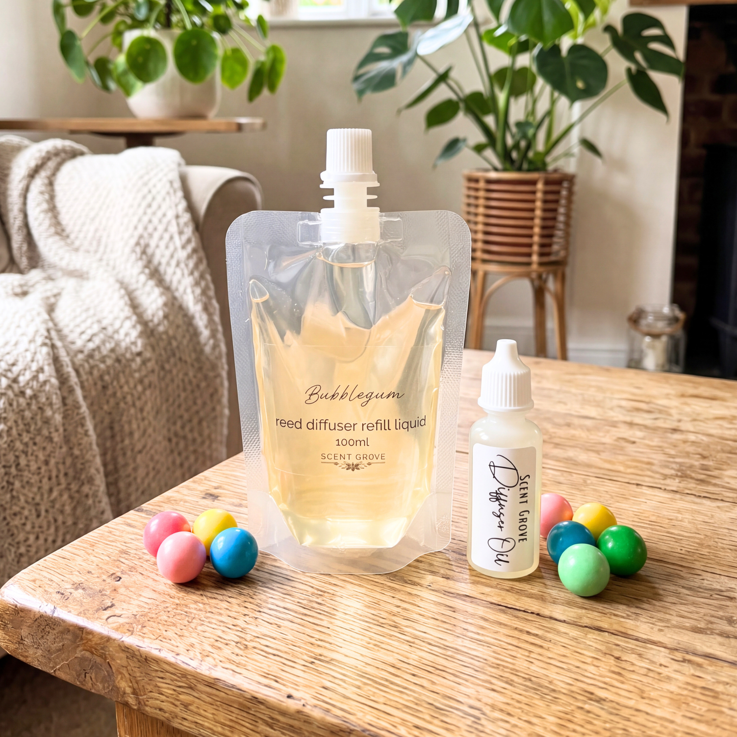 Bubblegum Scented Diffuser Refill Liquid