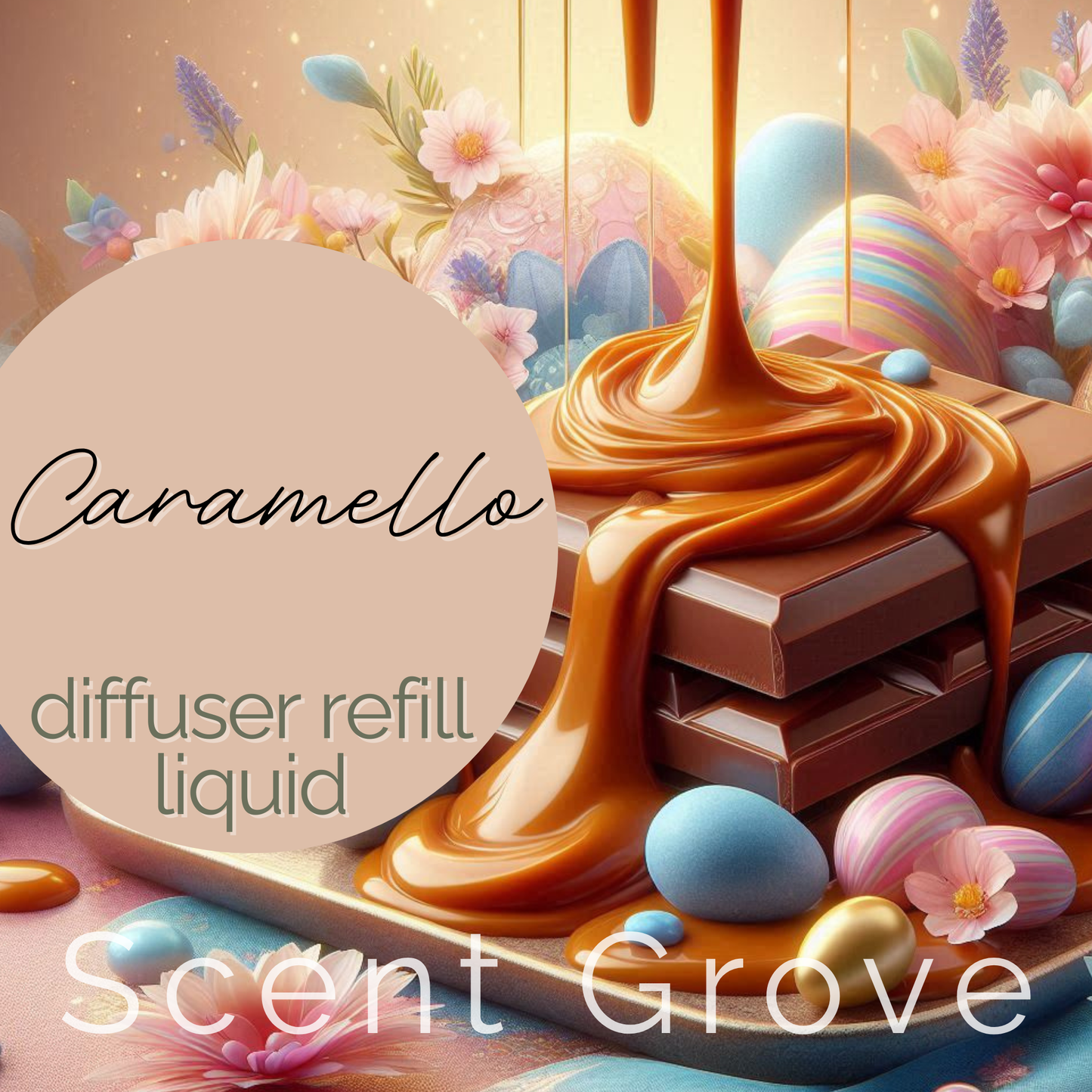 Caramello Scented Diffuser Refill Liquid