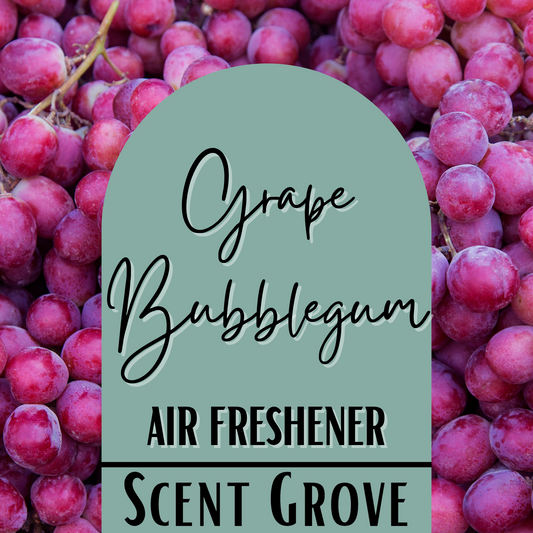 Grape Bubblegum Scented Air Freshener Spray multi purpose for car, home, room
