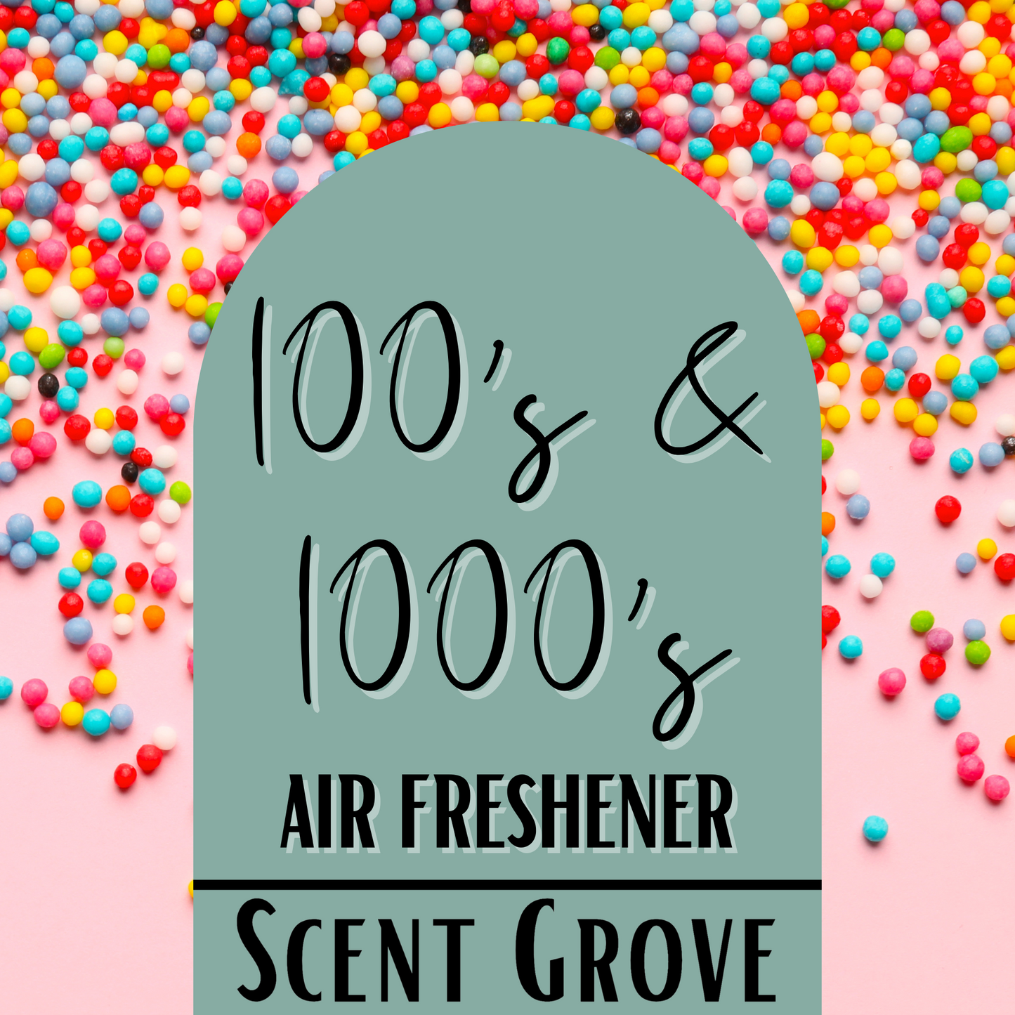 100's & 1000's Scented Air Freshener Spray multi purpose for car, home, room