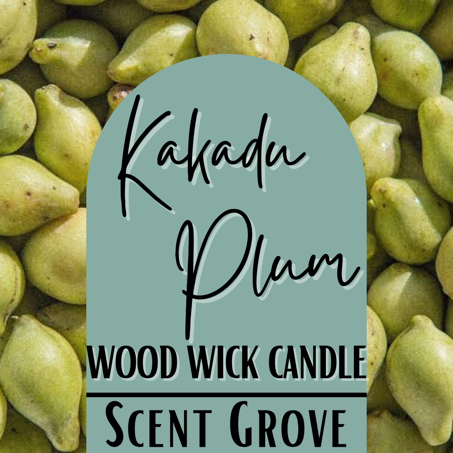 Kakadu Plum scented Wood Wick Soy Candle