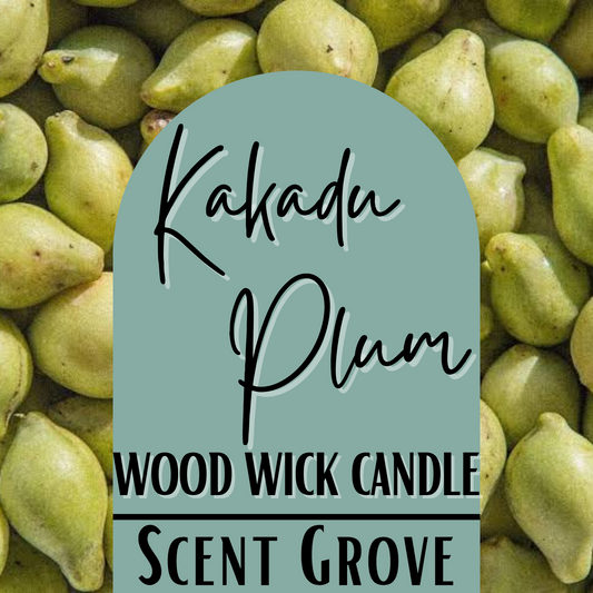 Kakadu Plum scented Wood Wick Soy Candle