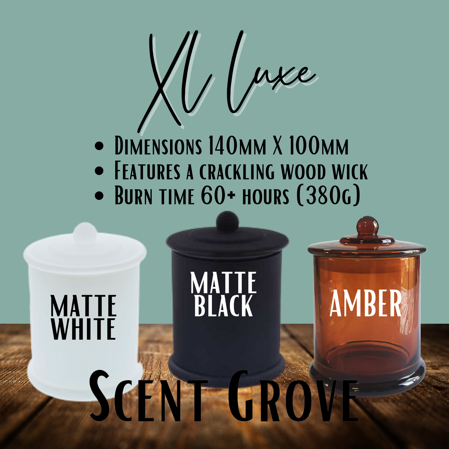 Espresso Martini scented Wood Wick Soy Candle